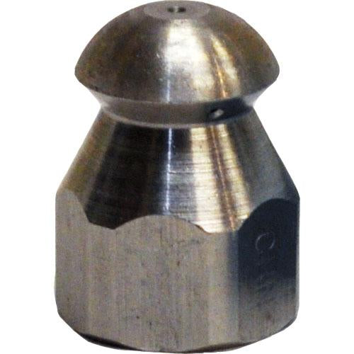 Sewer Nozzle - 1/4" F INLET - 4.5 NOZZLE SIZE - 4 HOLES