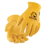 Heavy-Duty Grain Deerskin Winter Drivers Glove Gloves