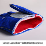 Side Split Cowhide Stick Glove with CushionCore™ Liner Gloves