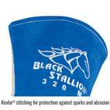 Side Split Cowhide Stick Glove with CushionCore™ Liner Gloves