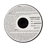 ER5356, Aluminum MIG Welding Wire, .030 in x 1 Pound