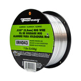 ER4043, MIG Welding Wire, Aluminum, .030 in Diameter x 1 Pound