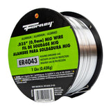 ER4043, MIG Welding Wire, Aluminum, .035 in Diameter x 1 Pound