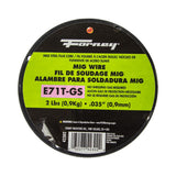 E71T-GS Self, Steel Flux-Core Welding Wire, .035 in x 2 Pound