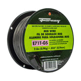 E71T-GS Self, Steel Flux-Core Welding Wire, .035 in x 2 Pound
