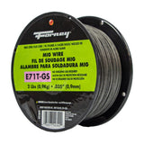 E71T-GS Self, Steel Flux-Core Welding Wire, .035 in x 2 Pound