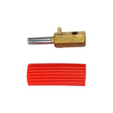 Plug, Male with Red Sleeve (32483)