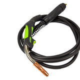 PRO-Grip MIG Torch, 250 AMP, 15ft with Euro Backend