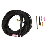 17FV TIG Torch for 200 AMP and Below Machines with a Size 25 Dinse Connection