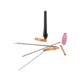 17FV TIG Torch for 200 AMP and Below Machines with a Size 25 Dinse Connection