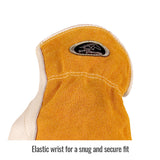 Versatile Grain Cowhide Palm Drivers Glove Gloves