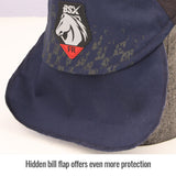 BSX® Silicone Grip FR Cotton Welding Cap, Navy & Black