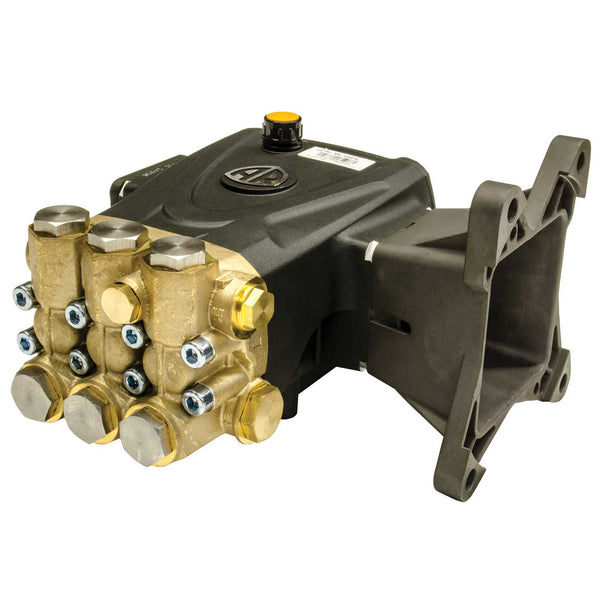 AR Plunger Pump - 3,600PSI @ 4GPM - GAS FLANGE - 3400RPM -  1" HOLLOW